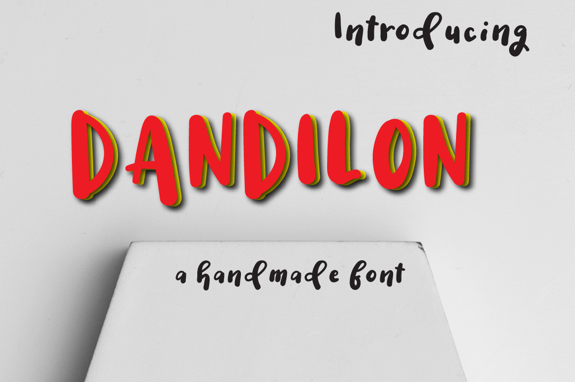 1160x772 Dandilon Multilingual Typeface By Watercolor Floral Designs By - Watercolor Typeface