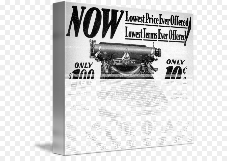 900x640 Brand Poster Font - Watercolor Typewriter