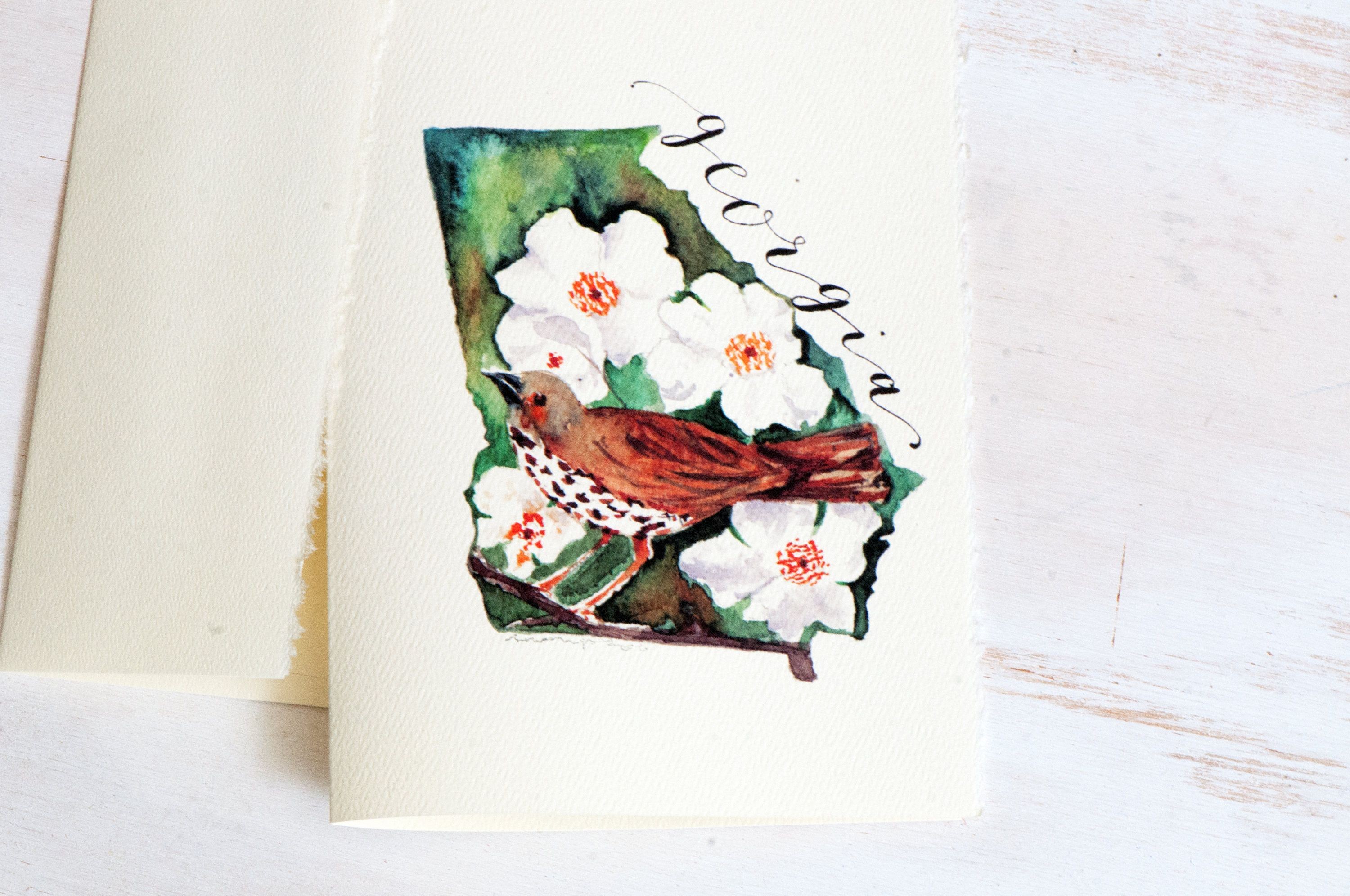 3000x1993 Watercolor Usa Map Fresh Georgia State Map Art State Love Georgia - Watercolor Usa Map