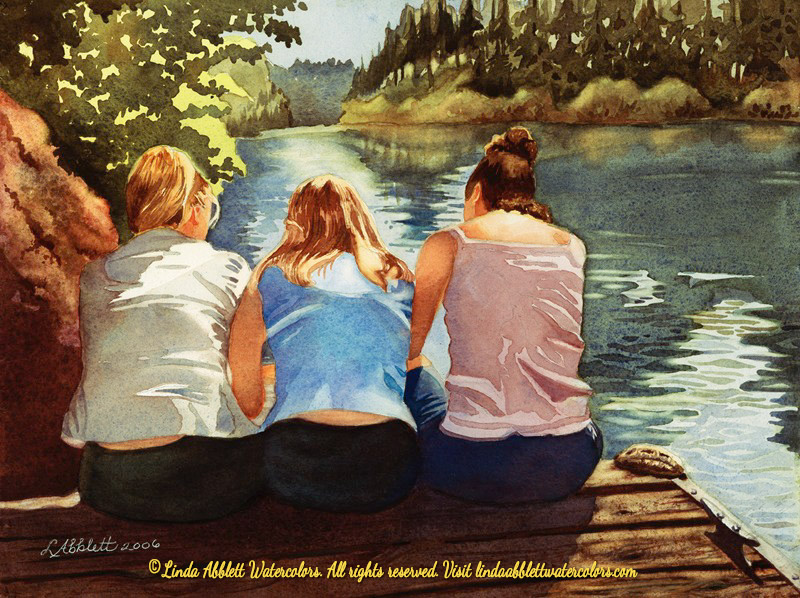 800x598 Paintings By Linda Abblett - Watercolor Vacations