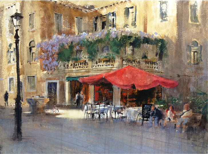 727x538 Watercolor Painting Workshops And Classes - Watercolor Vacations