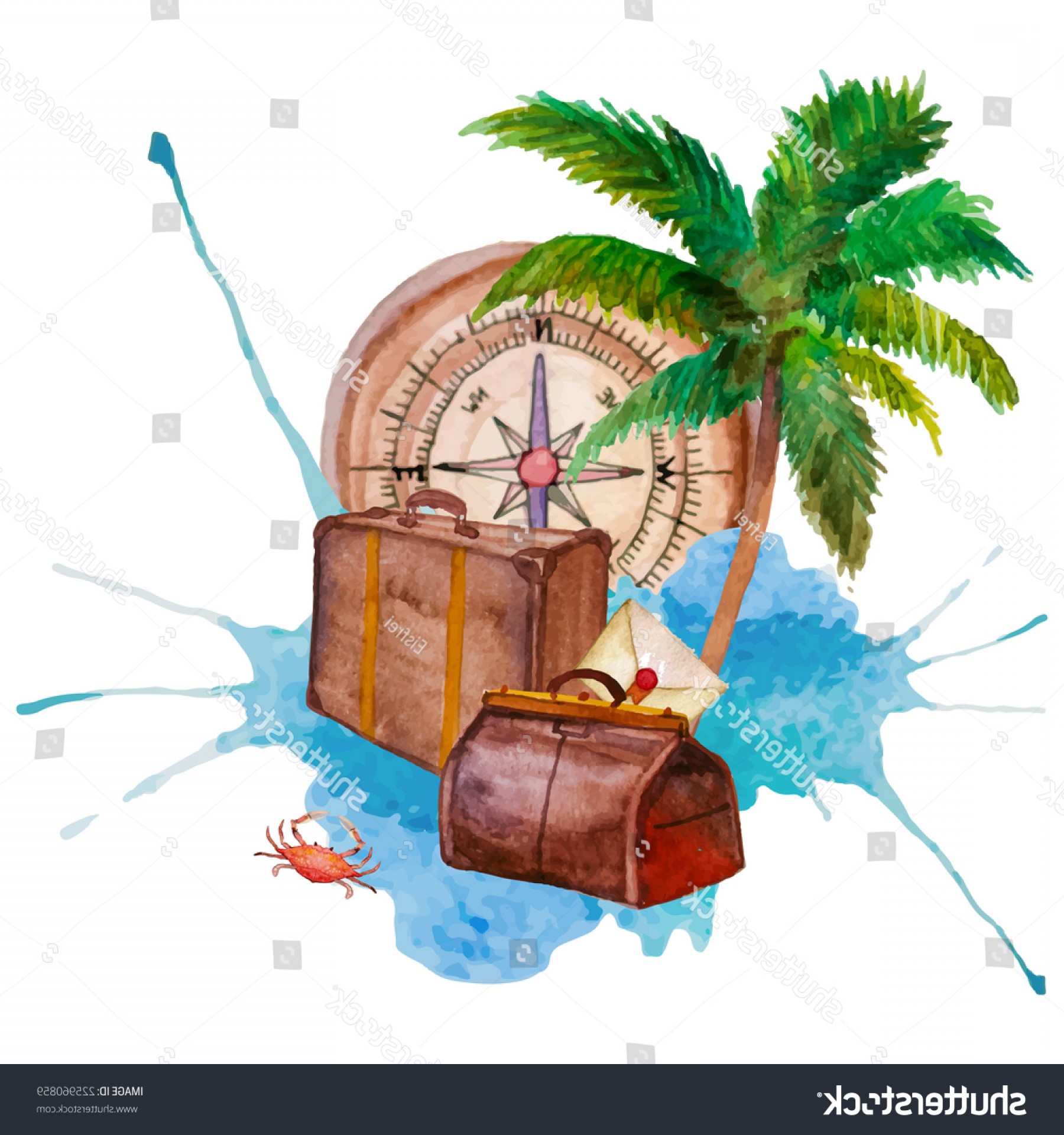 1800x1920 Watercolor Travel Background Vacations Hand Drawn Geekchicpro - Watercolor Vacations