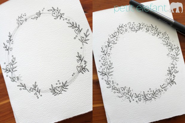 620x413 Homemade Watercolor Valentine Cards - Watercolor Valentine Cards