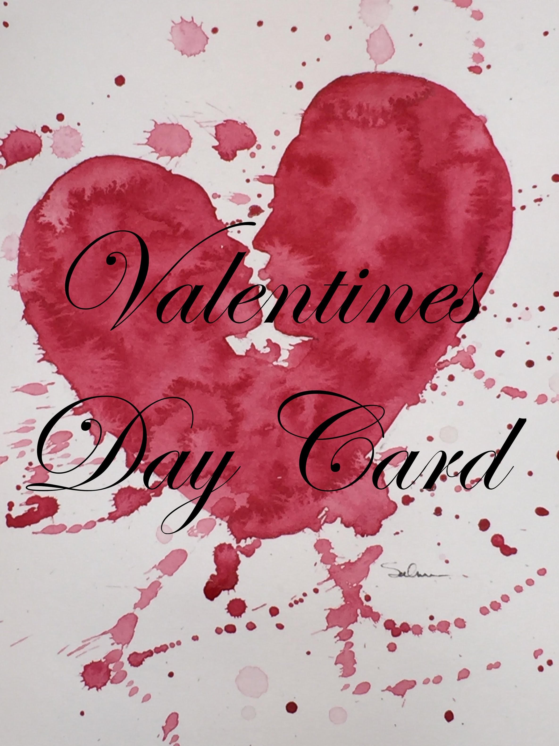 Watercolor Valentine Cards At Explore Collection Of Watercolor Valentine Cards 5421