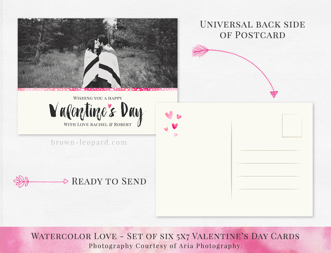 1160x885 Watercolor Love - Watercolor Valentines Day Cards