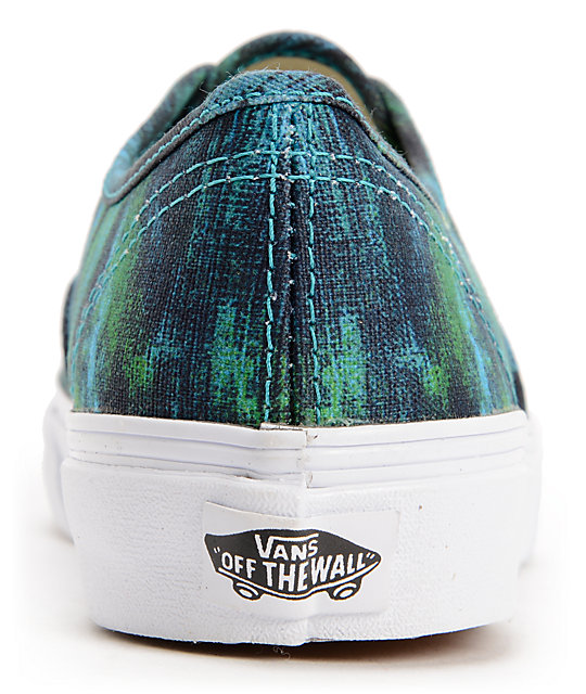 540x640 Vans Authentic Slim Watercolor Shoes Zumiez - Watercolor Vans