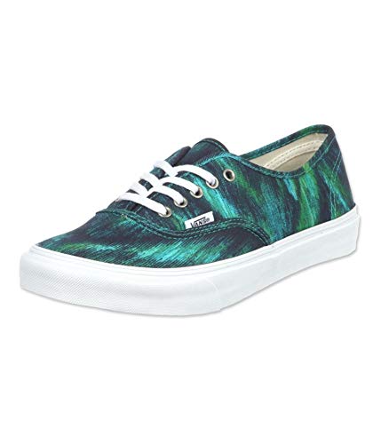 429x500 Vans Unisex Authentic Slim Watercolor Sneakers Teal M3.5 W5 - Watercolor Vans