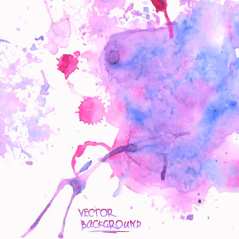 340x340 Watercolor Art Background Vector 02 - Watercolor Vector Art