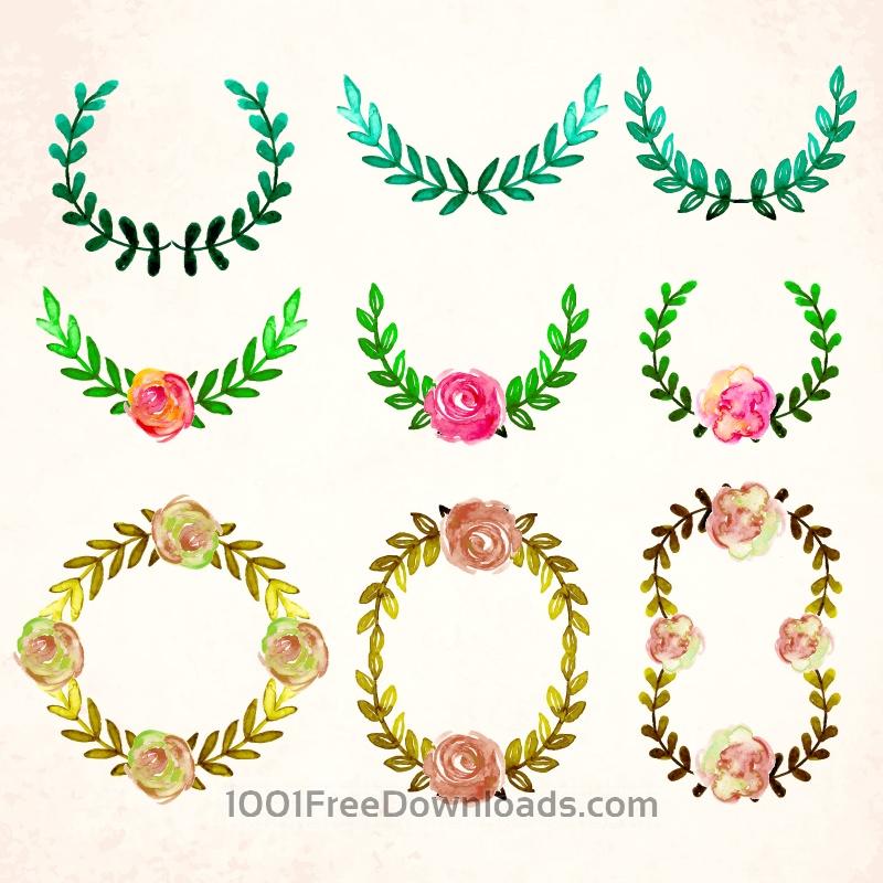 800x800 Download Vector - Watercolor Vector Art