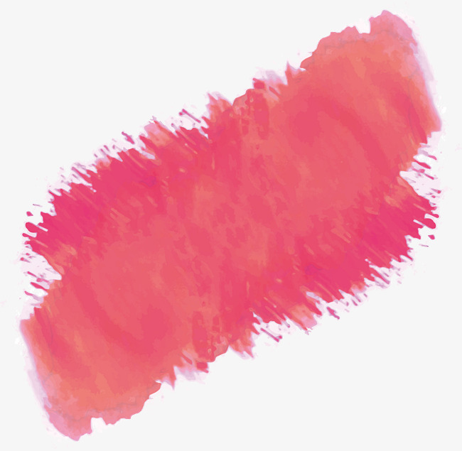 650x635 Pink Watercolor Doodle Brush, Watercolor Vector, Doodle Vector - Watercolor Vector Brushes