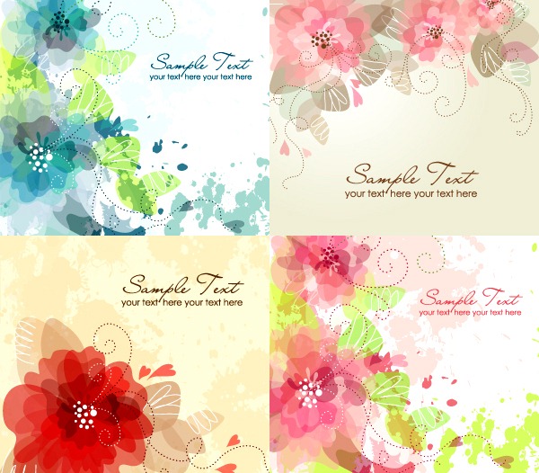 600x526 Watercolor Vectors - Watercolor Vector Free Download