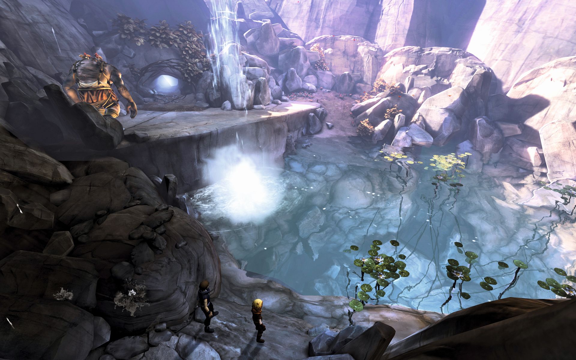 1920x1200 Tragedies And Triumphs Brothers A Tale Of Two Sons Review - Watercolor Video Game