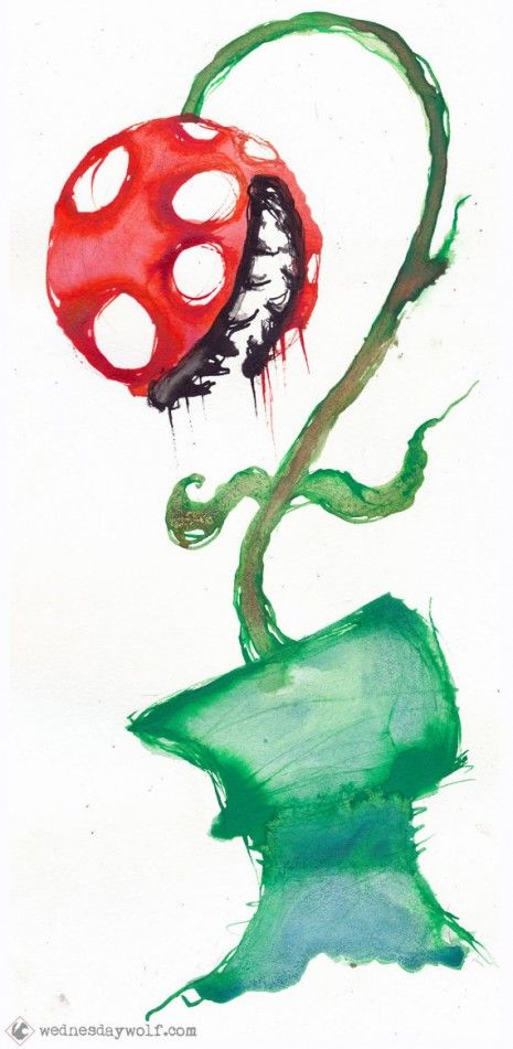 465x951 Amazing Video Game Watercolor Art Drawings Amp Paintings - Watercolor Video Game