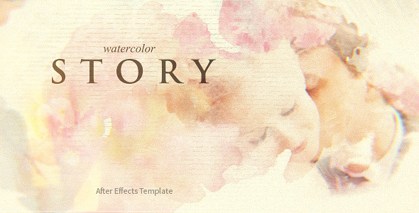 590x300 Videohive Watercolor Story Free Download - Watercolor Videos Free