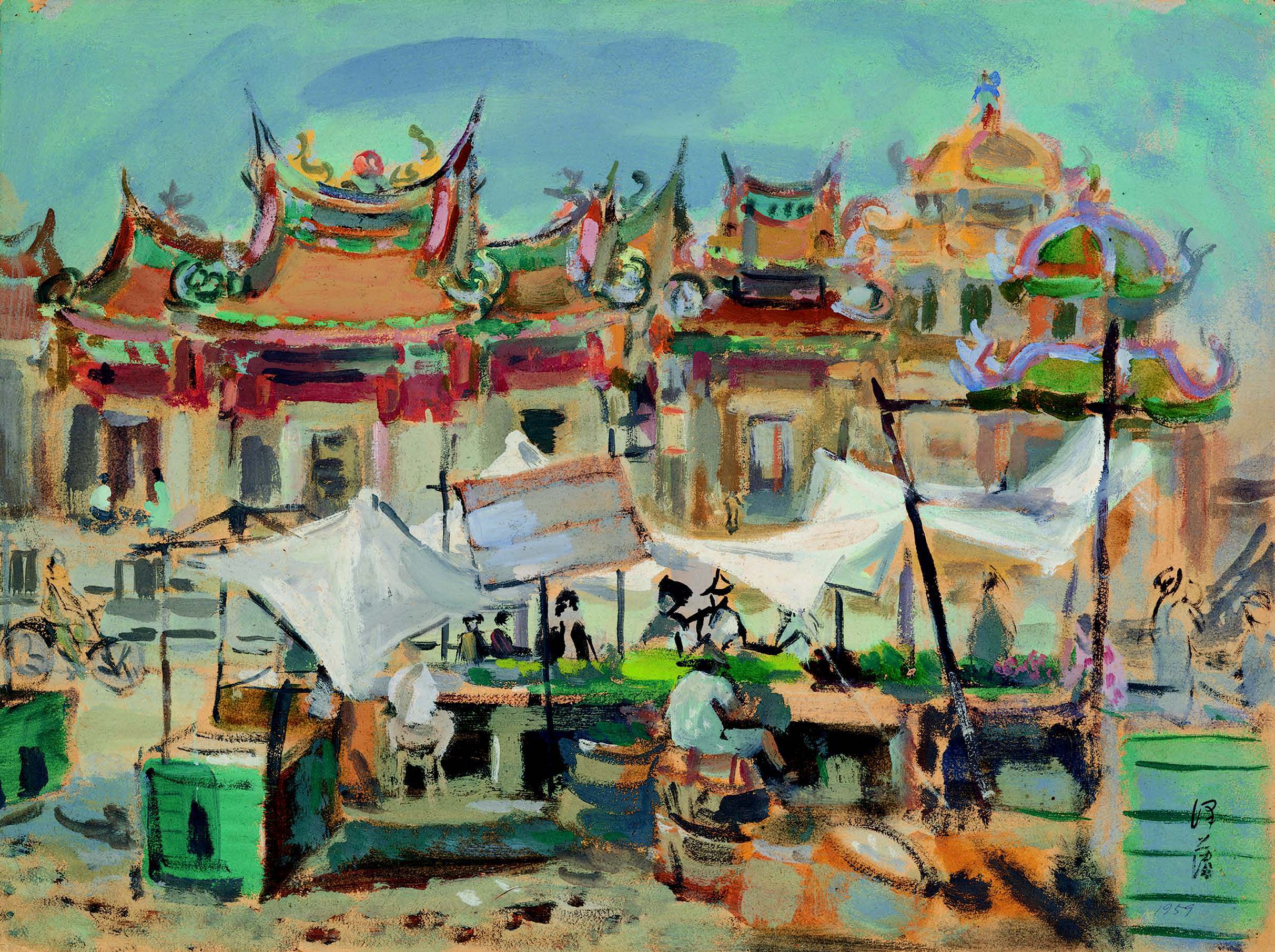 2424x1810 Brimming With Nostalgia A Journey Of Taiwanese Watercolor - Watercolor Village