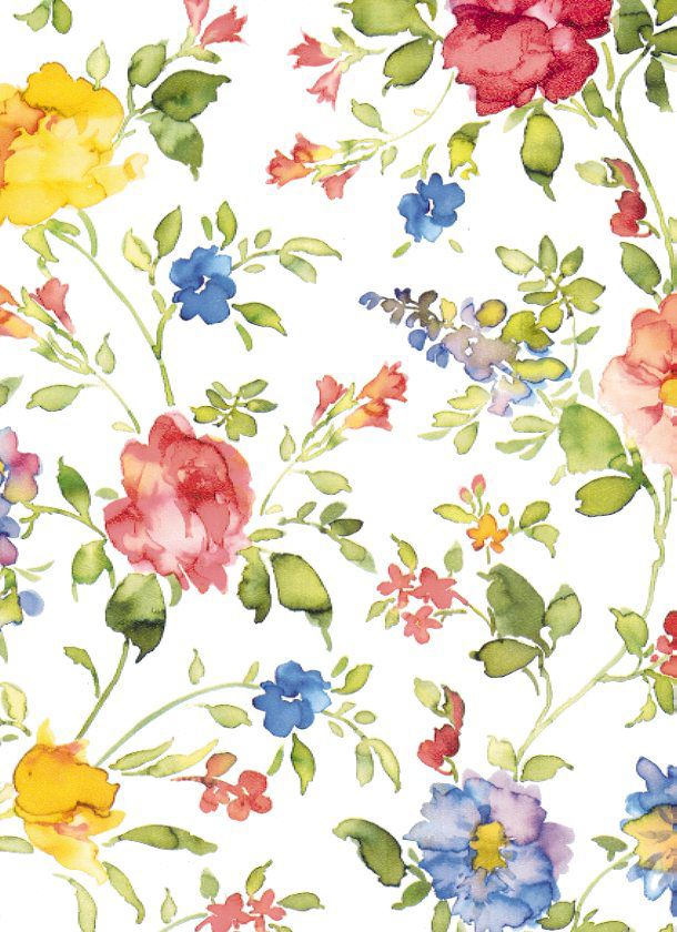 610x840 Watercolor Vines - Watercolor Vines