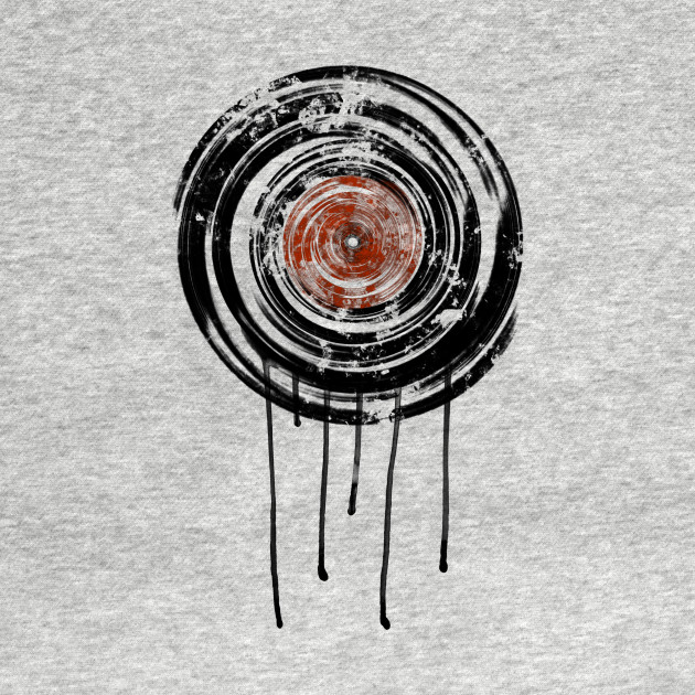 630x630 Vinyl Record Watercolor Melting Drips - Watercolor Vinyl