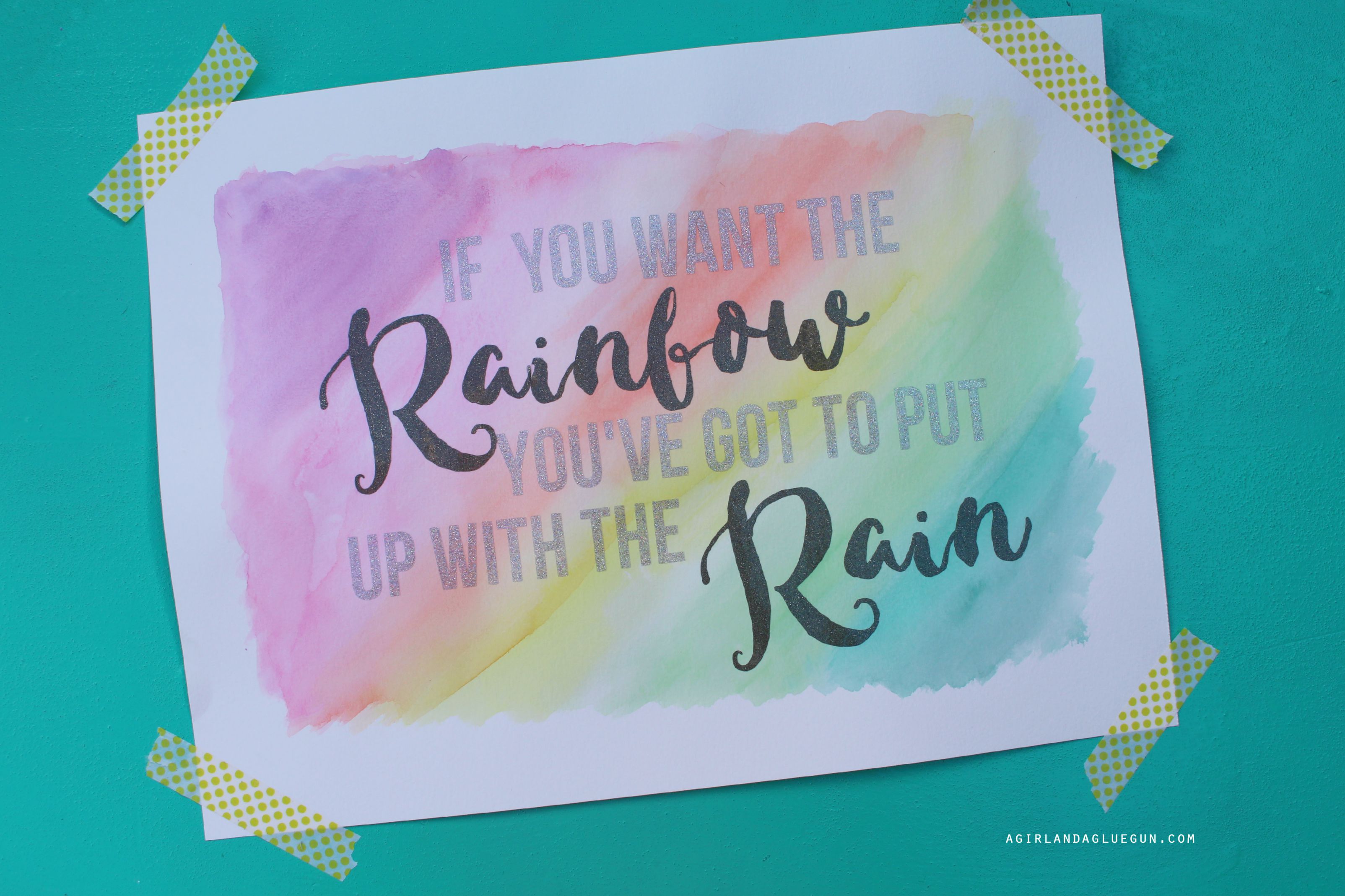 3208x2138 Watercolor Art With New Glitter Vinyl! - Watercolor Vinyl
