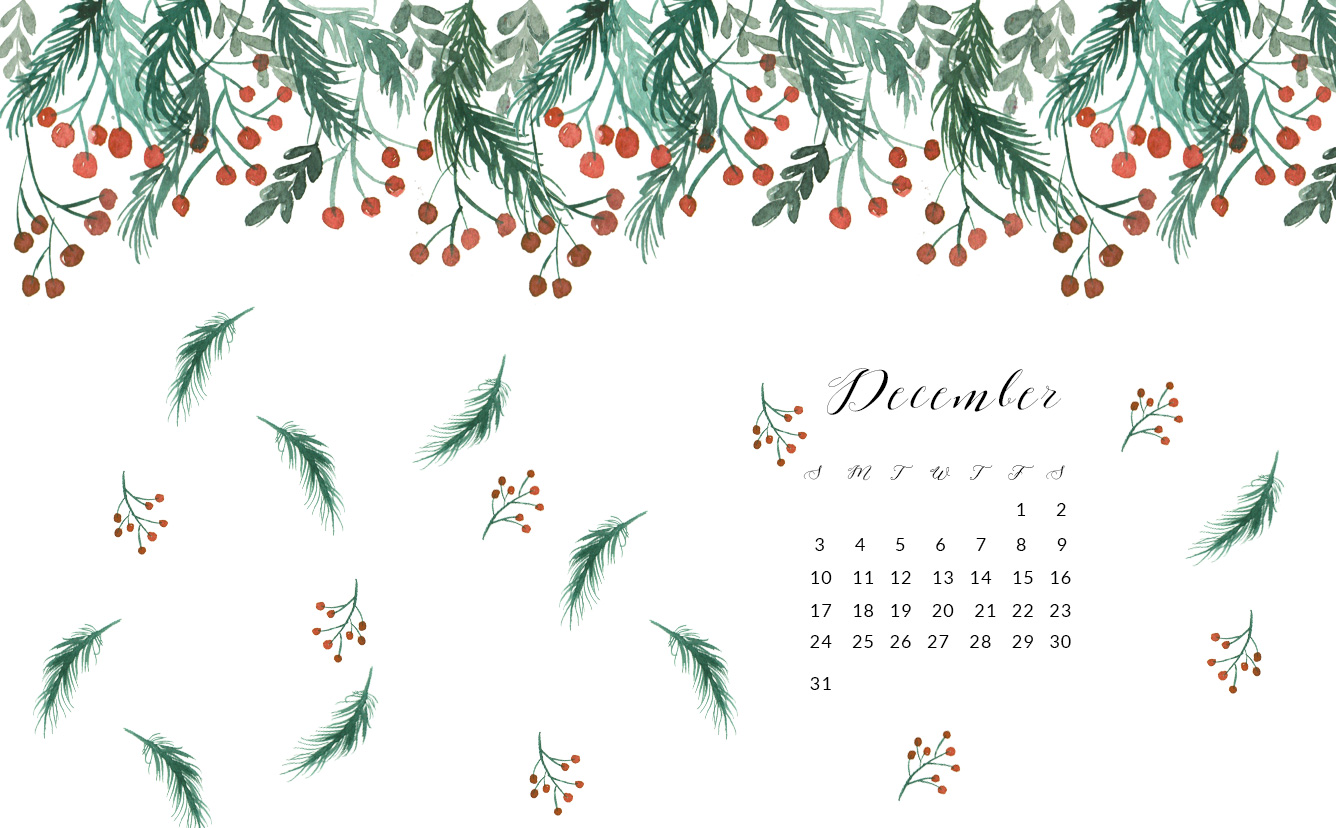 1336x828 Free December Watercolor Wallpapers - Watercolor Wallpaper