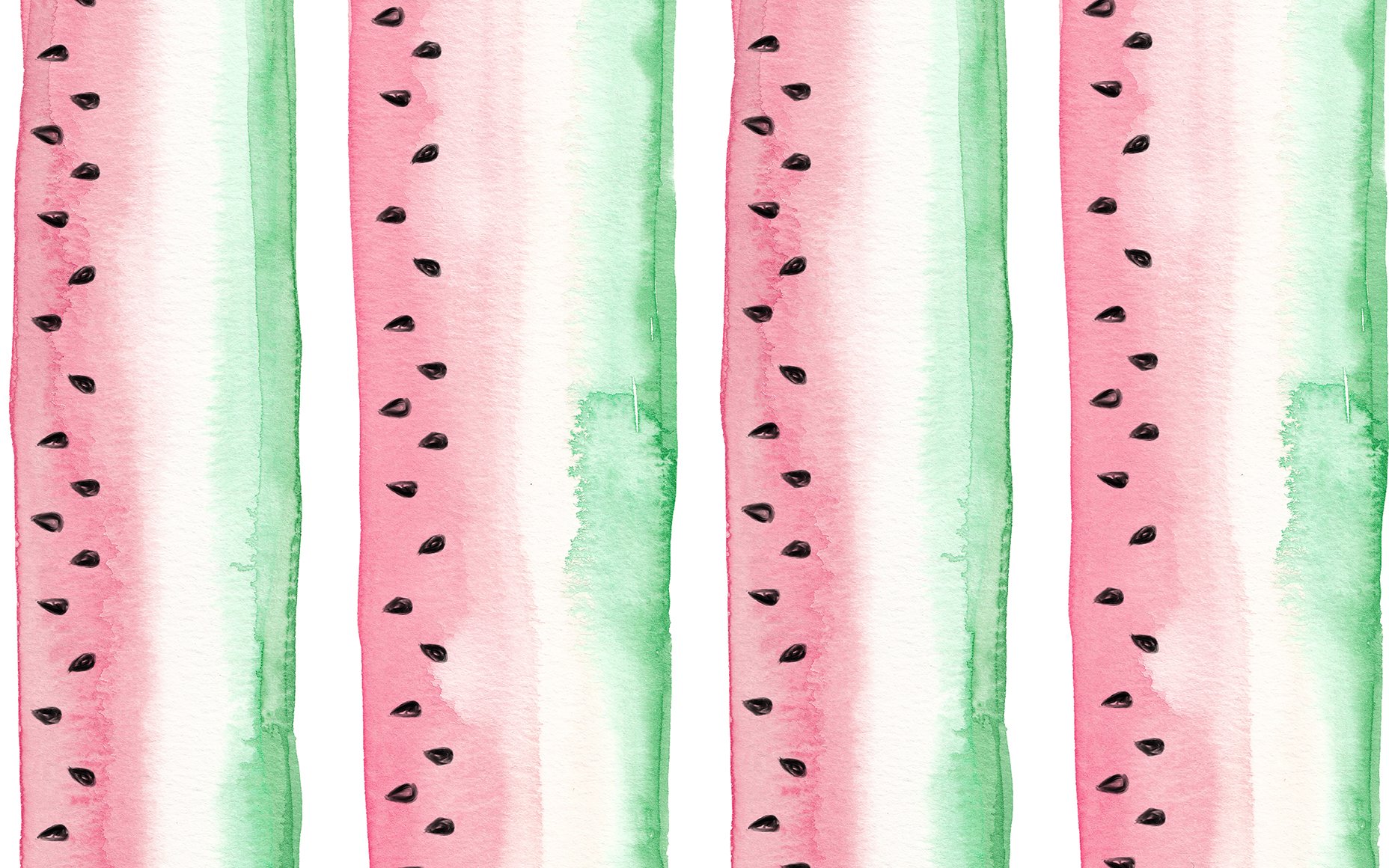 1856x1160 June Freebie Watercolor Watermelon Wallpaper Jetty Home - Watercolor Wallpaper