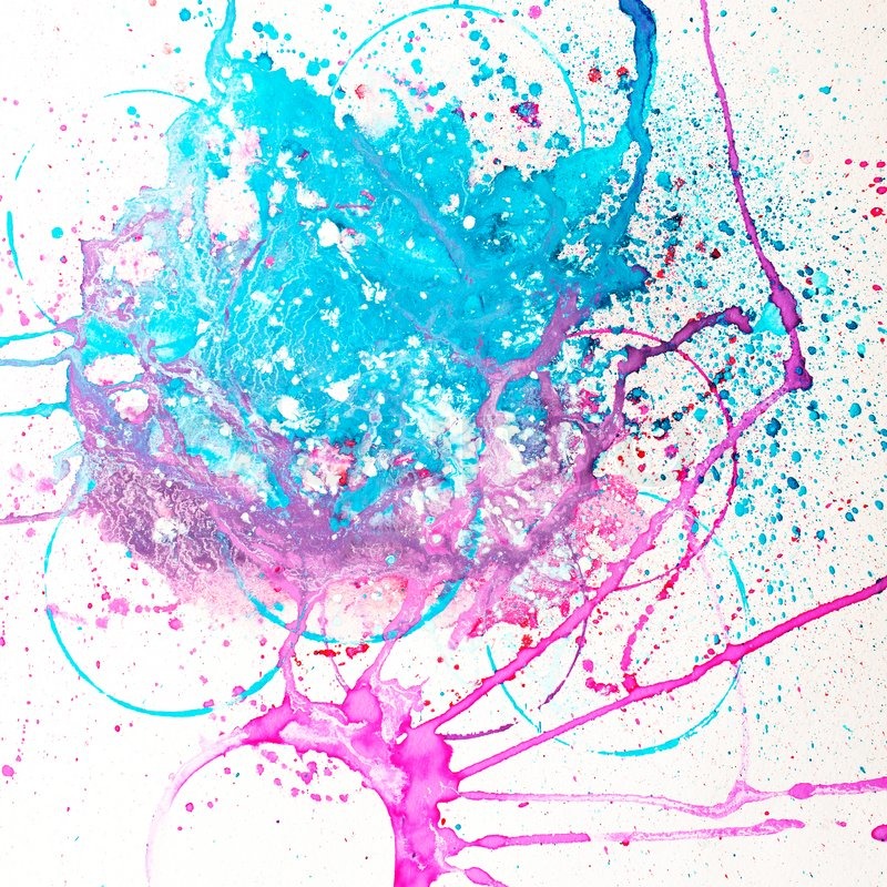 800x800 Abstract Painted Watercolor Stock Photo Colourbox - Watercolor Wallpaper Splash