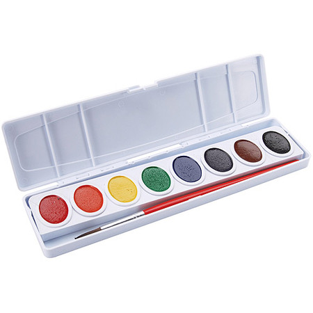 450x450 Prang Watercolor Paint Cakes, Assorted Colors, 8pkg - Watercolor Walmart