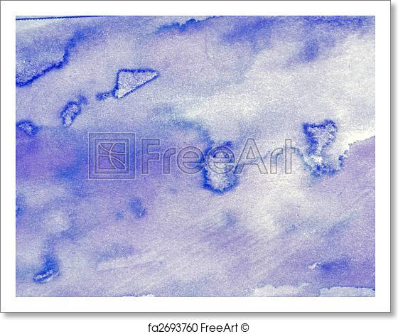 560x470 Free Art Print Of Watercolor Wash For Backgrounds. Lavenders And - Watercolor Wash Background
