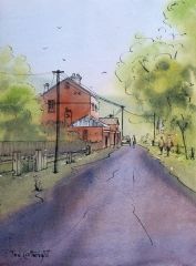 Watercolor Wash Painting