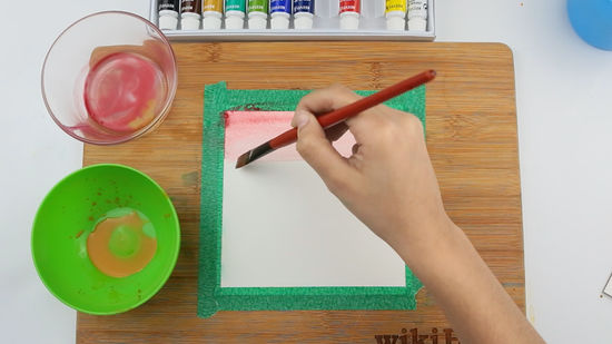 550x309 How To Paint A Watercolor Wash 15 Steps (With Pictures) - Watercolor Wash Painting