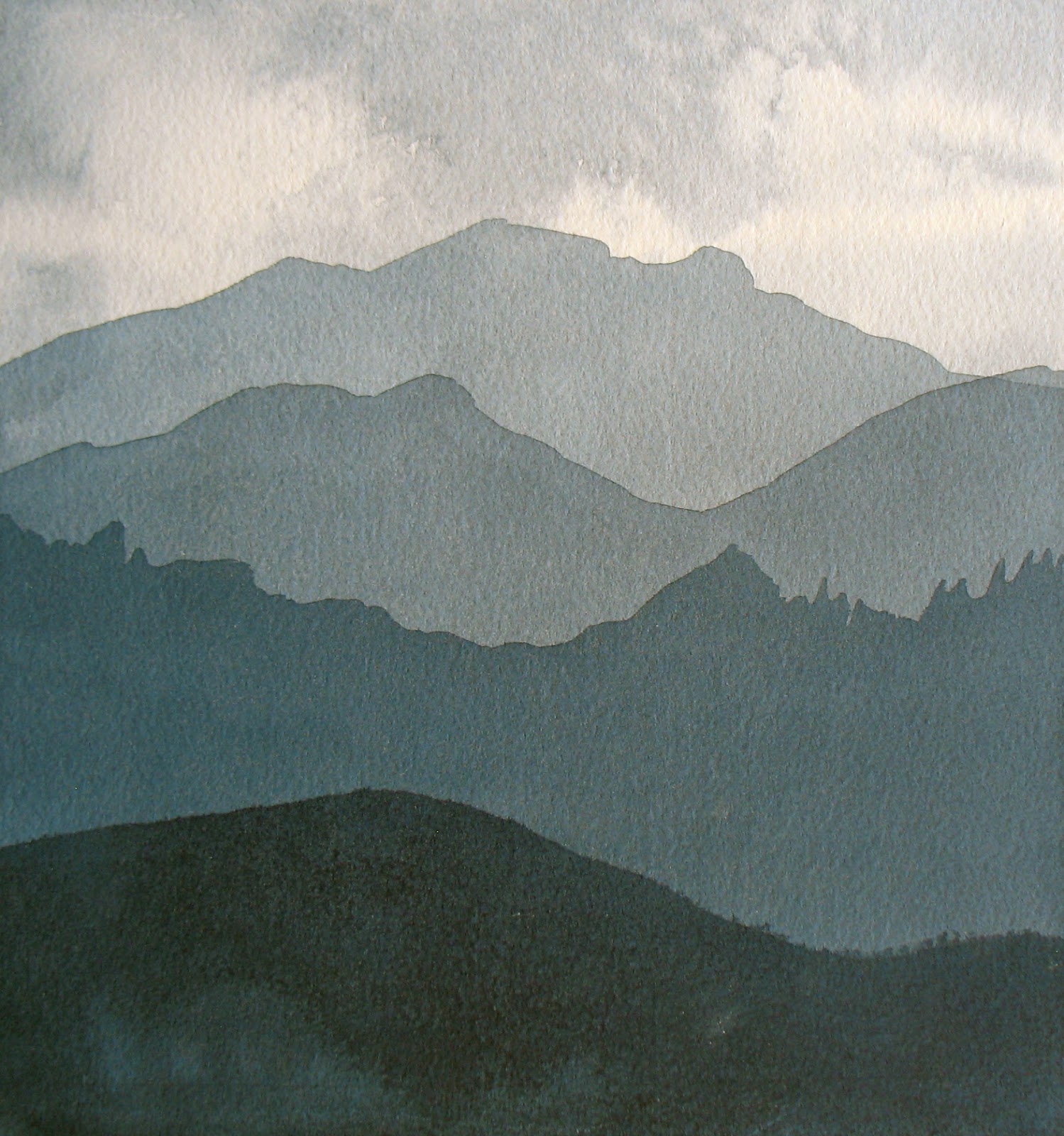 1499x1600 The Painted Prism Watercolor Workshop Painting Values With - Watercolor Wash Painting