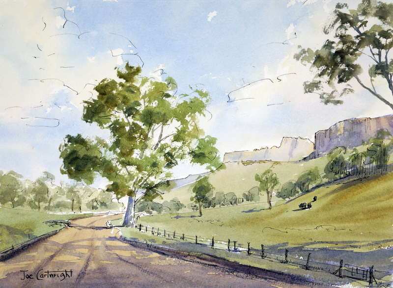 800x587 Watercolor Or Pen And Wash - Watercolor Wash Painting