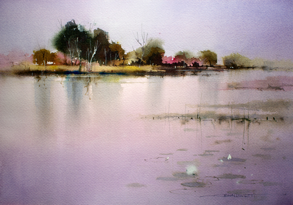 1024x718 Watercolor Demonstration Splashing Paint - Watercolor Wash Painting