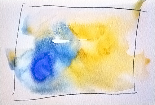 500x337 How To Paint Graded Washes And Variegated Washes In Watercolor - Watercolor Wash Painting