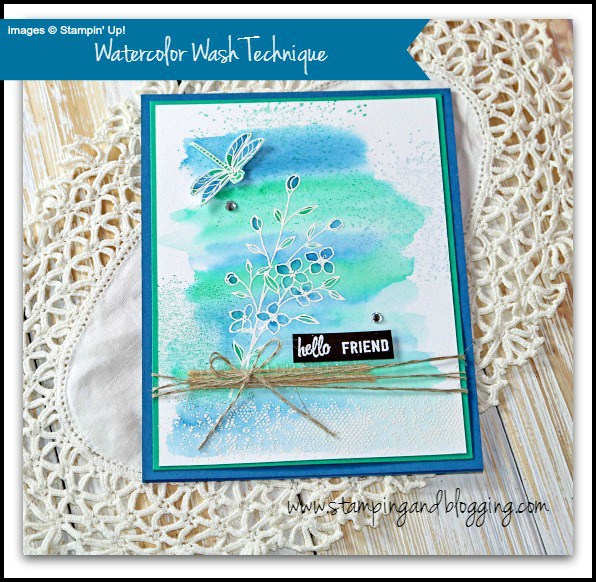 596x582 Watercolor Wash Technique With Touches Of Texture - Watercolor Wash Texture