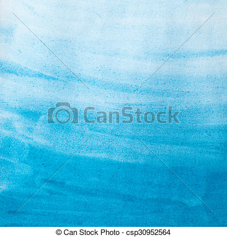 450x470 Blue Watercolor Wash On Paper Texture. Abstract Background. - Watercolor Wash Texture