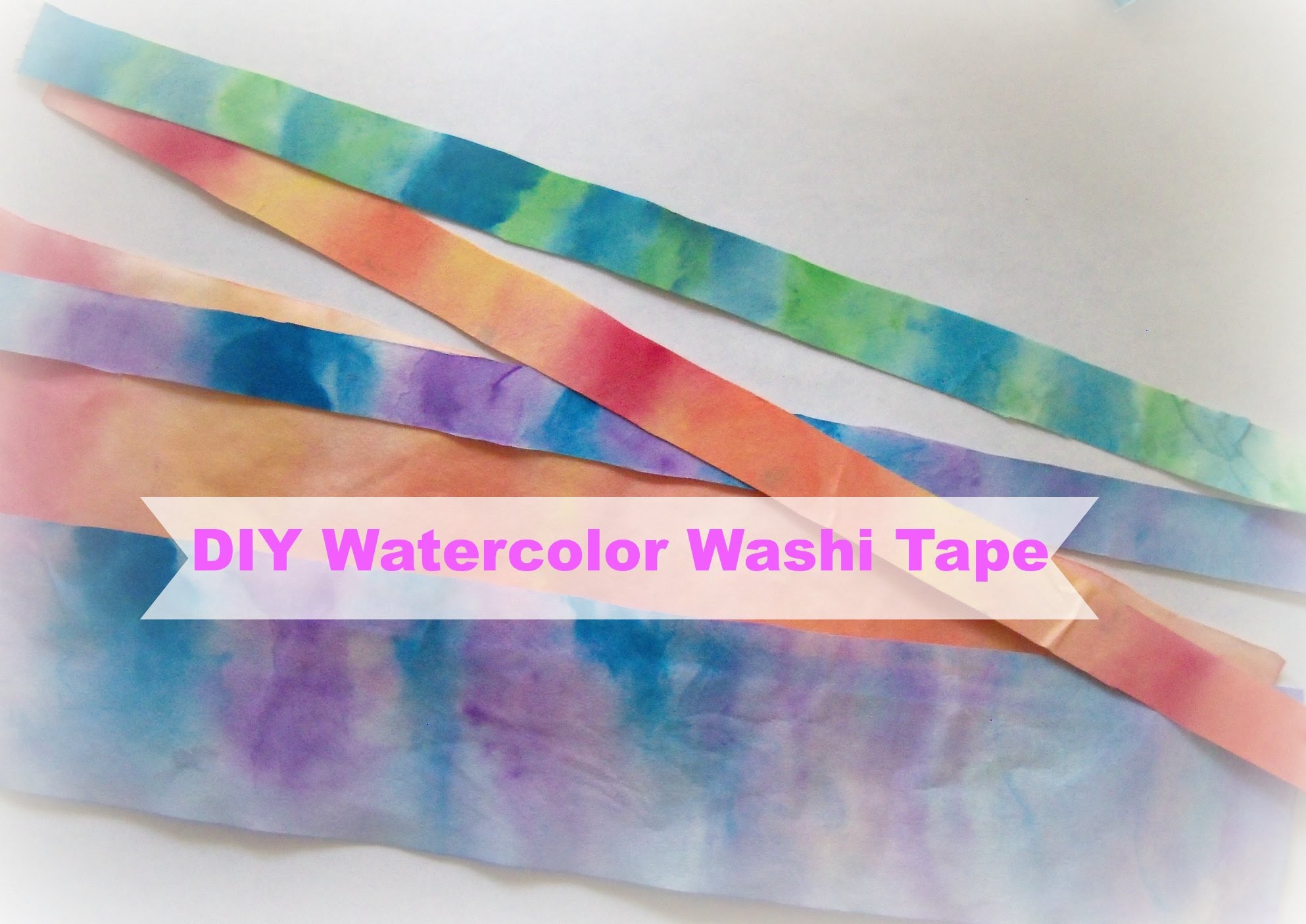 1986x1406 How To Make Watercolor Washi Tape Diy Washi Tape - Watercolor Washi