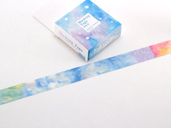 570x427 Watercolor Washi Tape - Watercolor Washi Tape