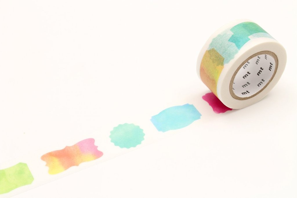 1024x682 Mt Label Watercolor Washi Tape Cityluxe - Watercolor Washi Tape