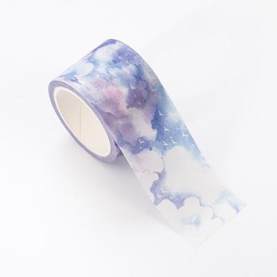 400x400 Cloud Top Premium Watercolor Washi Tape 30x7m - Watercolor Washi Tape