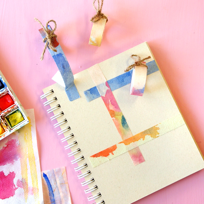 700x700 Diy Watercolour Washi Tape! Paper And Pin - Watercolor Washi Tape