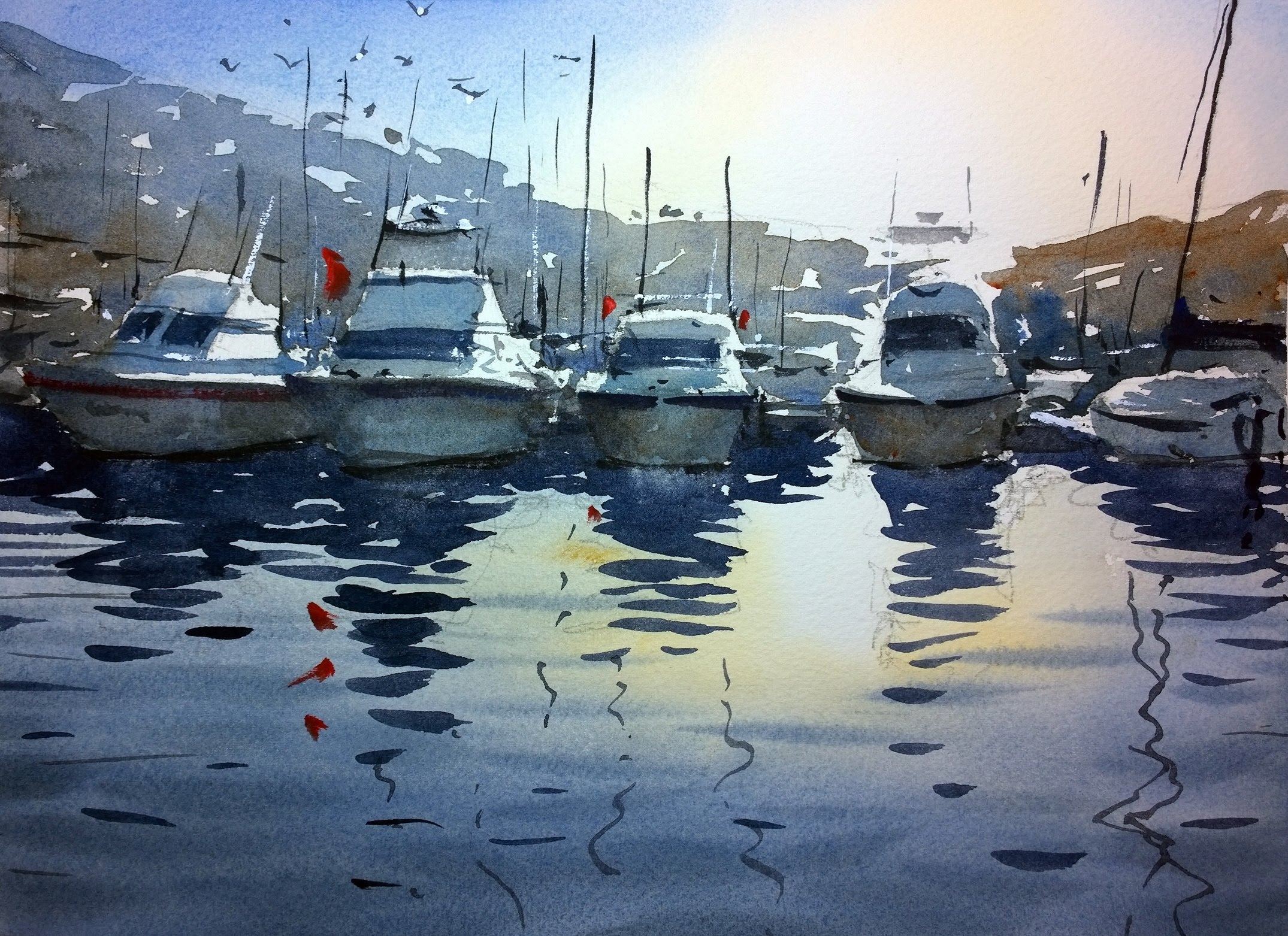 2150x1563 Watercolour Demonstration - Watercolor Water