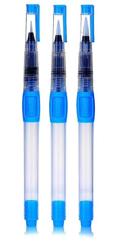 400x798 Water Brush For Aquarelle Watercolor Painting Calligraphy - Watercolor Water Brush