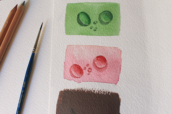 600x399 Painting Realistic Water Drops - Watercolor Water Drops