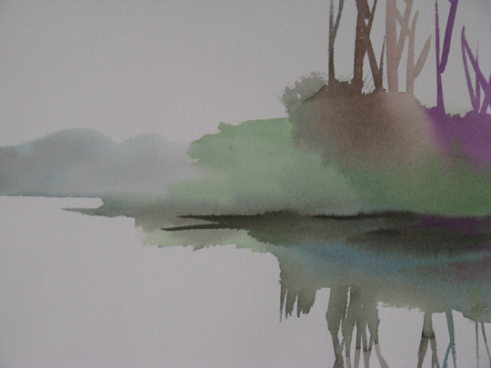 540x405 Bob Caffrey Watercolors - Watercolor Water Scenes
