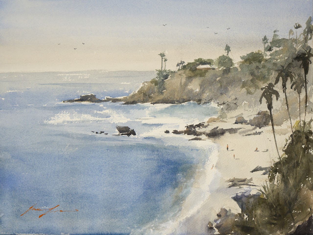 1280x960 Daniel Smith Bellevue Art Store Events Workshop.water Scenes In - Watercolor Water Scenes