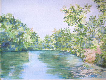 350x263 Debbie Waldorf Johnson Thoughts And Reflections On The Process - Watercolor Water Scenes