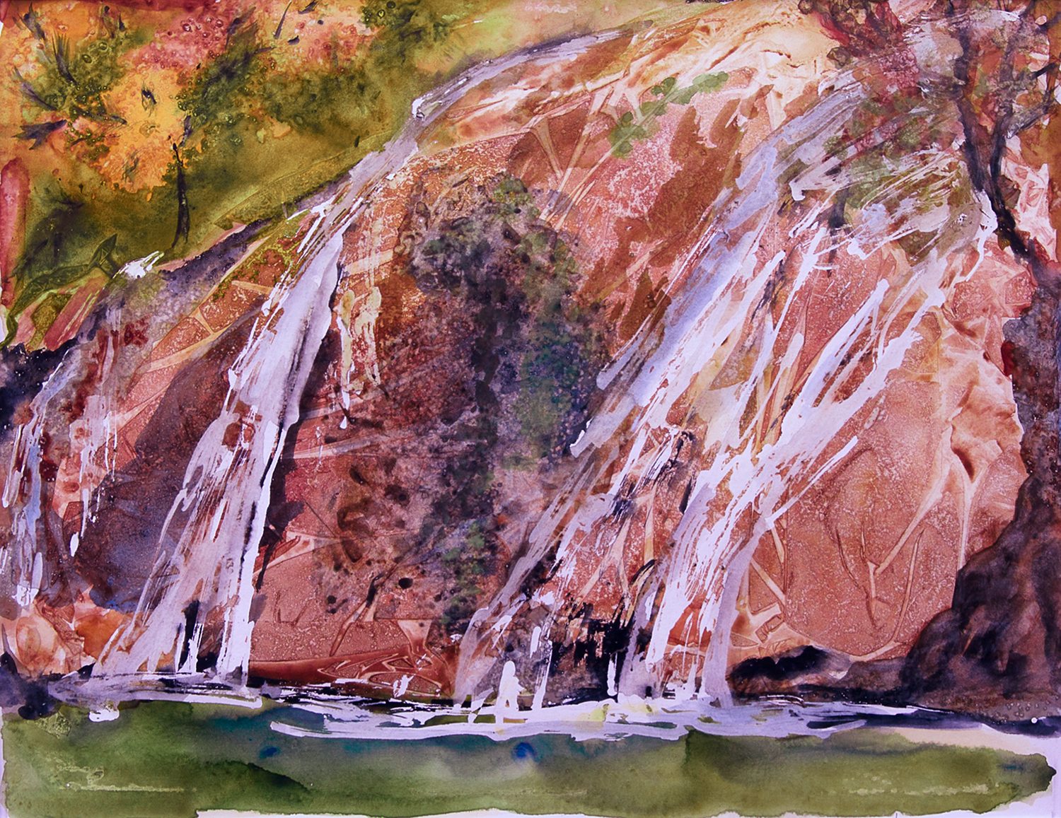 1500x1157 Watercolor Waterfall Photographic Perspectives - Watercolor Waterfall