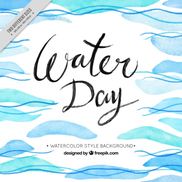 626x626 Watercolor Waves Background Vector Free Download - Watercolor Waves