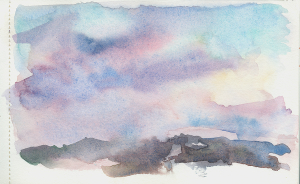 Watercolor Weather at PaintingValley.com | Explore collection of ...