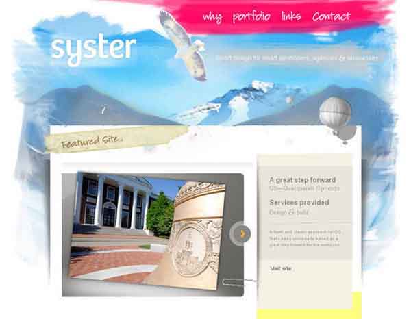 600x466 25 Watercolor Effects In Web Design - Watercolor Web